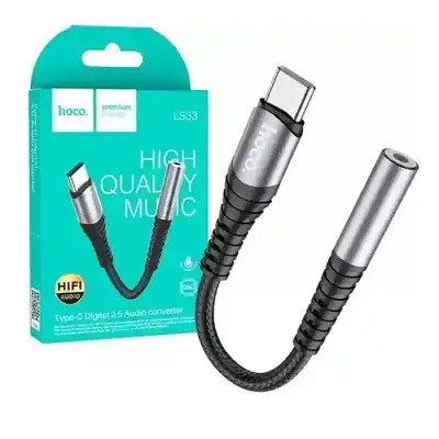 Hoco LS33 Type-C to 3.5mm female audio converter